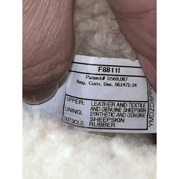 UGG Women's NEWBERRY 3224 Quilted Snow Boot (Waterproof, Shearling Lined) Sz 9 - Picture 13 of 16